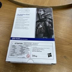 Star Wars Black Series #01 Mandalorian & Grogu Deluxe First Edition White Box