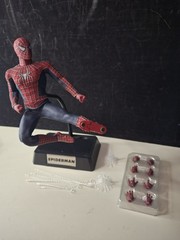 Spider-Man Red Ver WELIKE TOYS WLT04 1/12 Scale Magnetic Feet And Stand