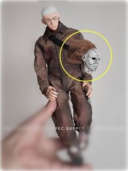 1/6 DIY Doll Halloween Cosplay Jason Mask Model DIY 12” Action Figure Scene