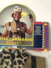 Vintage GI Joe Collegeville Halloween Costume Kid Child One Size Little Commando