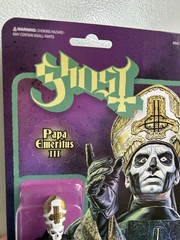 GHOST Papa Emeritus III ReAction Figure Limited Edition Heavy Metal