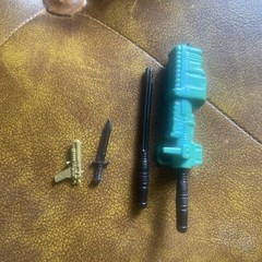 GI JOE Vintage Action Figure ROADBLOCK BATTLE CORPS 91 Random Acc