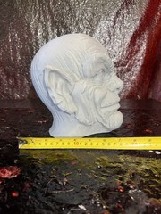 GOBLIN 3D PRINT HEAD SCULPT 1:1 LIFE SIZE