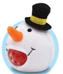 Premium Quality PBJ’s Plush Ball Jellies Soft and sensory Toy Santa Snow Ball