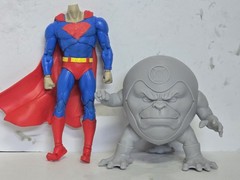 3d Print GREEN LIGHT GANG GALIUS ZED HEAD 7″ Select DC Multiverse SCALE