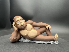Bigfoot “ On The Rocks” Sasquatch Bigfoot Figurine!