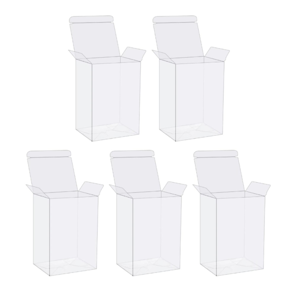 Pack of 5 Protector Case for Funko Pop! Vinyl Figures – 4 inches