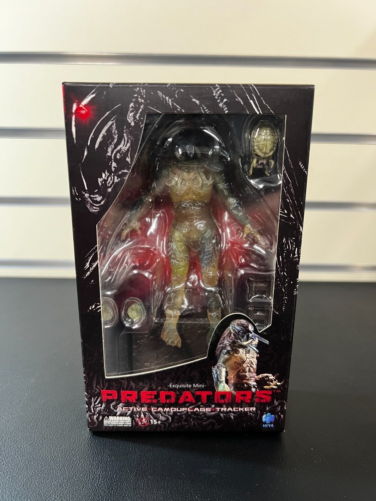 Hiya Toys Predators Active Camouflage Tracker 1:18 Scale Action Figure