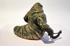Rotta the Hutt Inspired Figure (The Mandalorian and Grogu) Hand Painted Custom