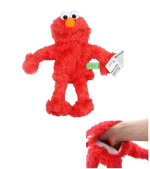 SesameStreet Elmo Plush Hand Puppet Muppet Plush Toy Kid Gift 33CM