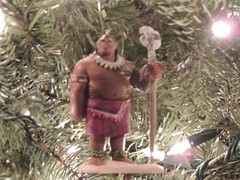 DISNEY AUTHENTIC MOANA XMAS ORNAMENT NEW NO BOX!