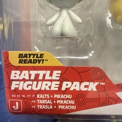 Pokémon Battle Figure Pack 2 Piece Set Pikachu + Ralts