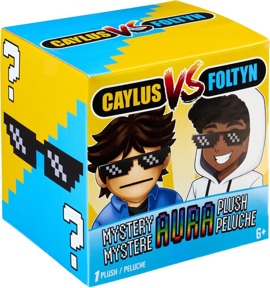 Caylus vs Foltyn Mystery Aura Plush Blind Box 6 Inch Surprise Plush Toy