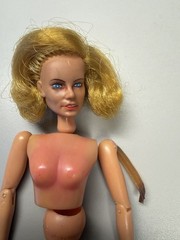 Vtg 1976 8” Mego Marvel Fantastic Four INVISIBLE GIRL Woman Figure Doll & Boots