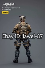 1/18 JOYTOY PLA Strategic Support Group ABS PVC Action Figure Model H10.5CM(4in)