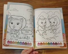 NEW Sheriff Callie Wild West 48-Page Color by Number Coloring Book Color Guide