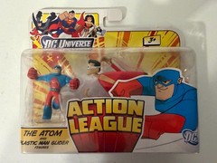 DC Universe Action League The Atom and Plastic Man Glider & Green Lantern 2011