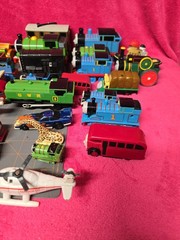 Thomas The Train Mixed Toy Lot 45 Items Metal Plastic Rubber Mixed Lot Toys