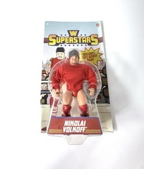 WWE Superstars Nikolai Volkoff Series 15 Mattel Figure Unpunched Retro Style