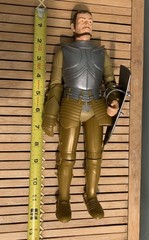 Vintage Marx 1960’s Gold Knight Sir Gordon Noble Series 1968 Figure Silver Toy