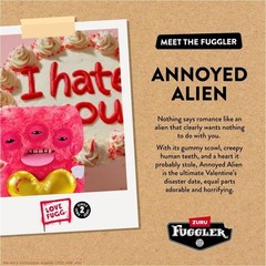 Fuggler 9″ Love Fugg – Annoyed Alien