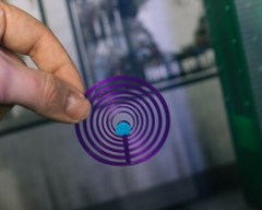 Translucent Purple Magneto Powers EFFECT ONLY Mezco, Marvel Legends