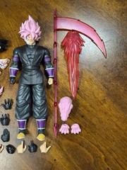 SH Figuarts Dragon Ball Z Kong Studio Goku Black Time Breaker K032 & K033 *RARE*