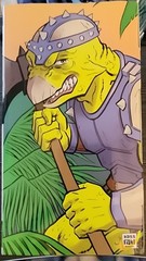 Boss Fight Studio Saurozoic Warriors Seph Rasan Dinosaur Figure Boxed 2023