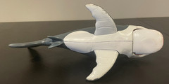 Great White Shark Chomping Biting Animal Figure Toy 8″