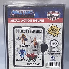 World’s Smallest Micro Figure Masters of the Universe Skeletor New