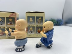Vintage Chinese Kung Fu Martial Arts Fight Pose Figure LOT 2