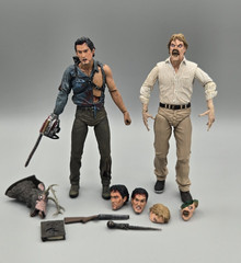 NECA Evil Dead 2 30th Anniversary 2 Pack Ash vs Evil Ed Complete
