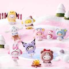 MINISO Sanrio Characters Small Cape Series Face Changing Blind Box Figure Toy
