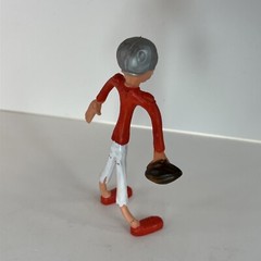 Vintage AMERICAN FOOTBALL Player Bendy Figure Rare BRABO Hong Kong 1960s 60s