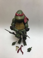 NECA TMNT Movie Raph Mikey Leo Donnie Lot Of 4 Figures, 7” Inch Tall