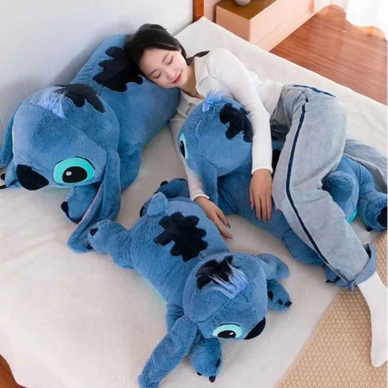 100/60/80cm Stitch Doll Plush Toys Lilo&stitch Plush Stuffed Doll Soft Pillow Lo