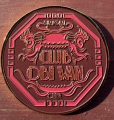 Indiana Jones Club Obi-Wan/Lao Che Air Freight 2 inch Medallion Challenge Coin