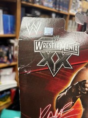 WWE Mattel Basic WrestleMania Heritage Series Kane MOC NIB