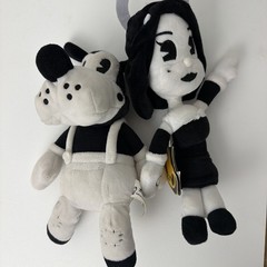 Bendy and The Ink Machine Boris and Alice Plush Lot