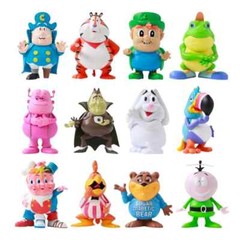 Ron English Popaganda Cereal Killers 3″ Full Case 12 Mini Figures Vinyl Art Toy