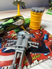 1989 Playmates TMNT Action Figure Sewer Army Tube Near Complete