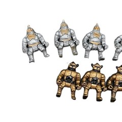 Vintage Blue Box Hidden Adventures Castle Knight Mini Figure Lot Medieval 11 PVC