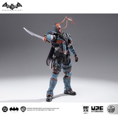 LPZZ DC Batman Arkham Knight Deathstroke 1/12 Action Figure Model New