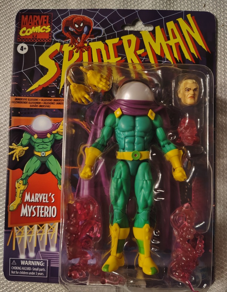 Marvel Comics Spider-Man: (2025) MYSTERIO 6.5″ Action Figure #G0637