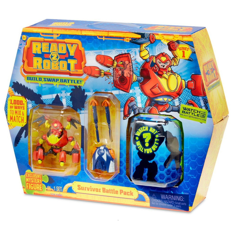 NEW Ready 2 Robot SURVIVOR Battle Pack Series 1 HardWare w/ Mystery Figure