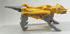 Sabertooth Tiger Zord from MIGHTY MORPHIN POWER RANGERS Deluxe Megazord Vtg