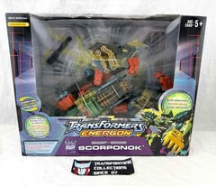 Transformers 2003 Energon Command Class Terrorcon Scroponok MISB