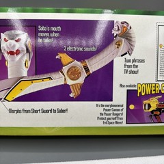 Bandai Mighty Morphin Power Rangers 1994 SABA “The Talking Tiger Saber” in box