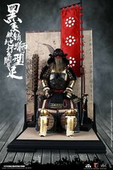 COOMODEL SE074 Japanese Samurai METAL BLACK LION ARMOR 1/6 LEGENDARY VER figure