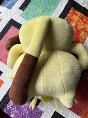Vintage Hasbro Tomy 1999 Nintendo Pokemon Meowth Jumbo Plush 16″